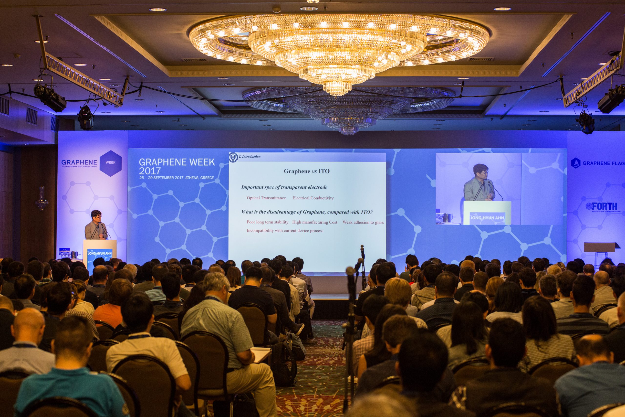“Graphene Week 2017”: Διεθνές Συνέδριο που συνδιοργάνωσε το ΙΤΕ/ΙΕΧΜΗ, Αθήνα